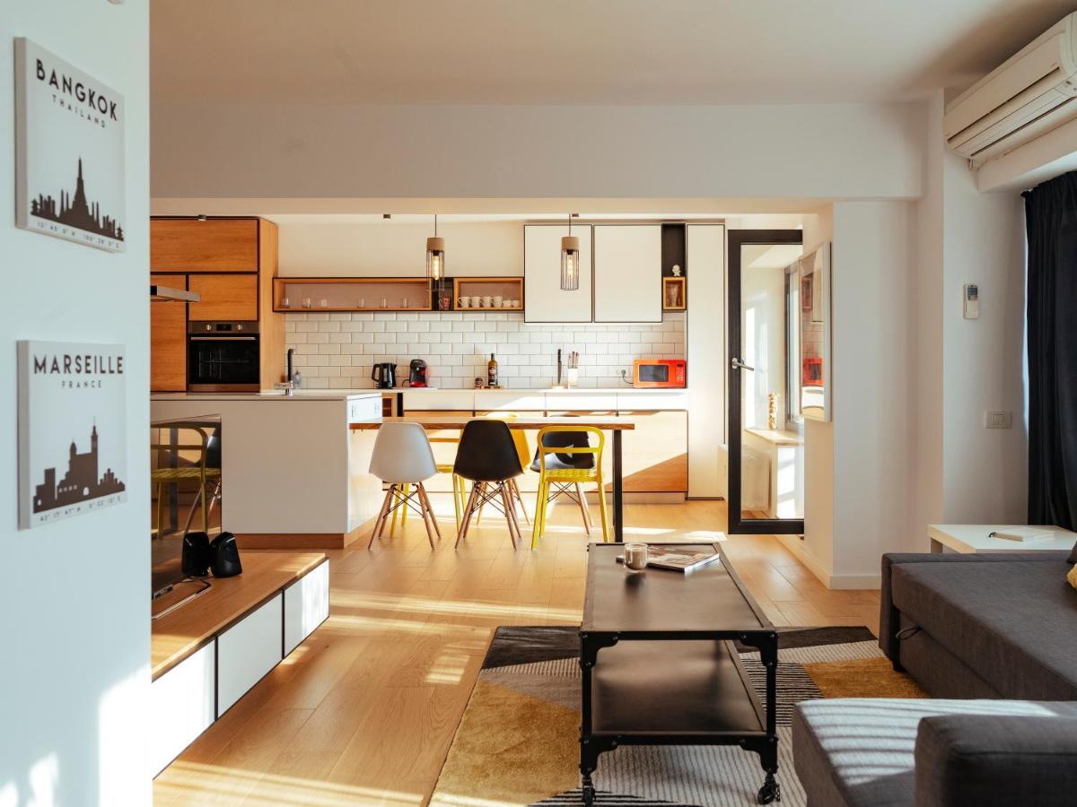 Central Modern Design Apartment Bucureşti Exterior foto